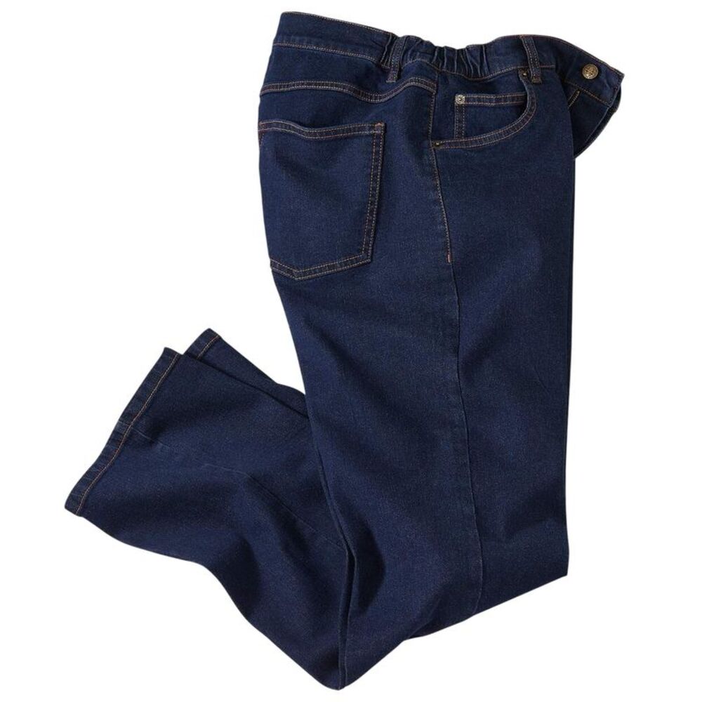 Atlas For Men Mens Stretch Regular Jeans / Blue